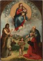 La Virgen de Foligno Maestro renacentista Rafael